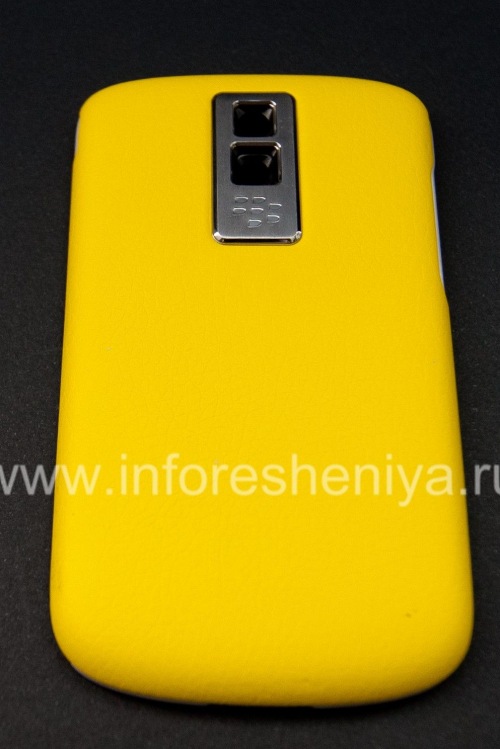 Photogallery for 独家后盖BlackBerry 9000 Bold, “皮肤”，黄 product