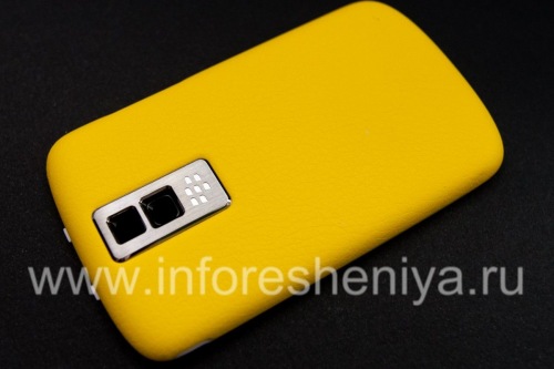 Photogallery for 独家后盖BlackBerry 9000 Bold, “皮肤”，黄 product