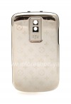 Photo 1 — Exclusive back cover for BlackBerry 9000 Bold, Metal "brand" Silver LV