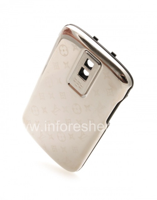 Photogallery for 独家后盖BlackBerry 9000 Bold, 金属“品牌”，银 product