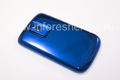 Photogallery for 独家后盖BlackBerry 9000 Bold, 塑料，蓝色光泽 product