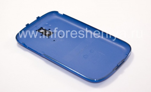 Photogallery for 独家后盖BlackBerry 9000 Bold, 塑料，蓝色光泽 product
