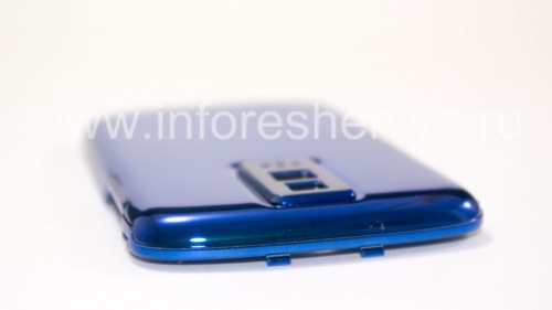 Photogallery for 独家后盖BlackBerry 9000 Bold, 塑料，蓝色光泽 product