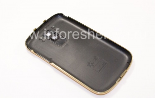 Photogallery for 独家后盖BlackBerry 9000 Bold, 塑料，有光泽的金 product