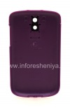 Photo 2 — cubierta trasera exclusiva BlackBerry 9000 Bold, Plástico, Púrpura brillante