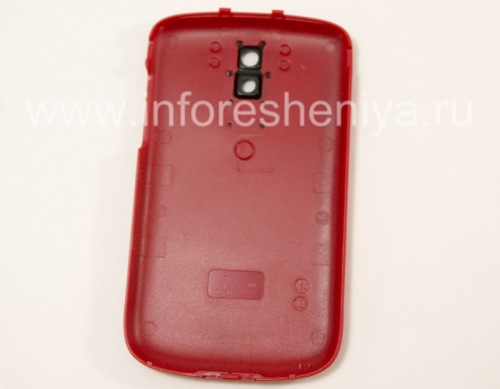 Photogallery for 独家后盖BlackBerry 9000 Bold, 塑料，红色有光泽 product