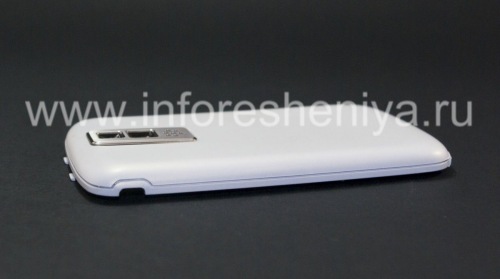Photogallery for 独家后盖BlackBerry 9000 Bold, 塑料，珀尔·怀特（珀尔·怀特） product