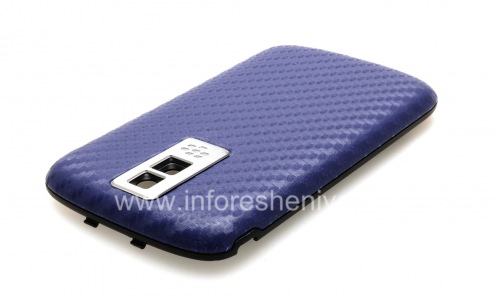 Photogallery for 独家后盖BlackBerry 9000 Bold, “低碳”，蓝 product