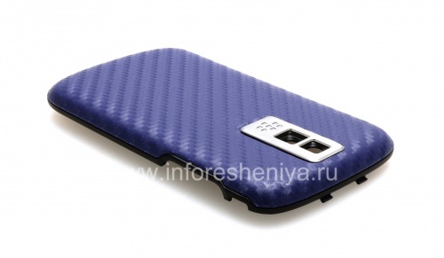 Photogallery for 独家后盖BlackBerry 9000 Bold, “低碳”，蓝 product