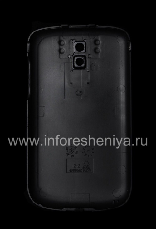 Photogallery for 独家后盖BlackBerry 9000 Bold, “低碳”，银 product