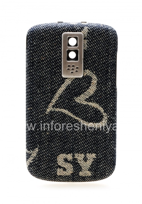 Photogallery for 独家后盖BlackBerry 9000 Bold, “面料”蓝“牛仔裤” product