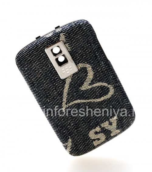 Photogallery for 独家后盖BlackBerry 9000 Bold, “面料”蓝“牛仔裤” product