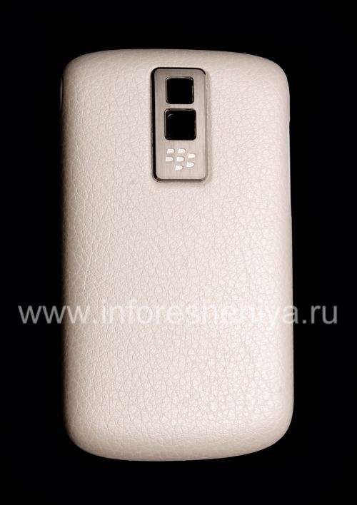 Photogallery for BlackBerry 9000 Bold জন্য মূল পিছনের মলাটে, হোয়াইট / পার্ল হোয়াইট product