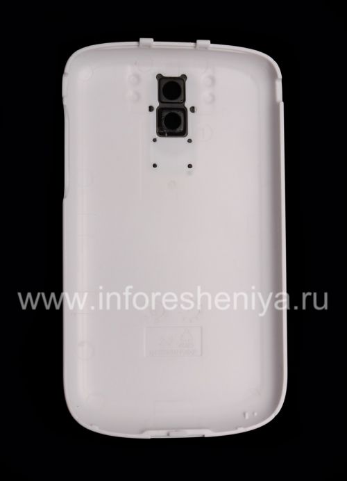 Photogallery for BlackBerry 9000 Bold জন্য মূল পিছনের মলাটে, হোয়াইট / পার্ল হোয়াইট product