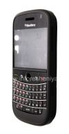 Photo 4 — BlackBerry 9000 Bold জন্য রঙিন মন্ত্রিসভা, ম্যাট ব্ল্যাক কভার "ত্বক"