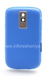 Photo 2 — Boîtier de couleur pour BlackBerry 9000 Bold, Bleu brossé, couvercle "peau"
