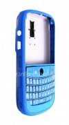Photo 4 — Color de la carcasa para BlackBerry 9000 Bold, Brocha azul, cubierta "de piel"
