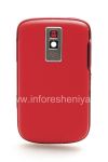 Photo 2 — Kabinet Warna untuk BlackBerry 9000 Bold, Red Brushed, Cover "Skin"