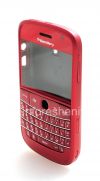 Photo 4 — Kabinet Warna untuk BlackBerry 9000 Bold, Red Brushed, Cover "Skin"
