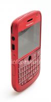 Photo 5 — Kabinet Warna untuk BlackBerry 9000 Bold, Red Brushed, Cover "Skin"