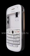 Photo 4 — Boîtier de couleur pour BlackBerry 9000 Bold, White Pearl, Casquettes