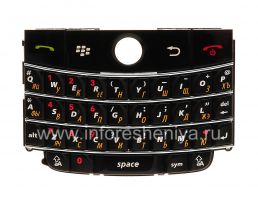 Clavier russe BlackBerry 9000 Bold, Noir