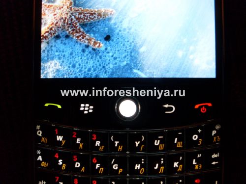 Photogallery for Keyboard Rusia BlackBerry 9000 Bold, hitam product