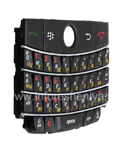 Photogallery for Teclado ruso para BlackBerry 9000 Bold (copia), Negro product