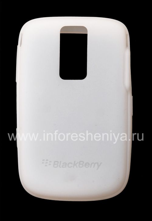 Photogallery for BlackBerry 9000 Bold জন্য মূল সিলিকন কেস, হোয়াইট (সাদা) product