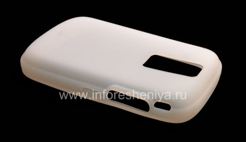 Photogallery for BlackBerry 9000 Bold জন্য মূল সিলিকন কেস, হোয়াইট (সাদা) product