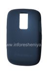 Photo 1 — Etui en silicone d'origine pour BlackBerry 9000 Bold, Dark Blue (bleu foncé)