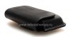 Photo 5 — Original Leather Case Bag with Clip Horisontal Holster for BlackBerry 9000 Bold, Black
