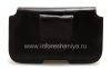 Photo 2 — Kulit asli Case Bag dengan Clip Horisontal Holster untuk BlackBerry 9000 Bold, Coklat gelap (Espresso)