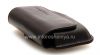 Photo 5 — Kulit asli Case Bag dengan Clip Horisontal Holster untuk BlackBerry 9000 Bold, Coklat gelap (Espresso)