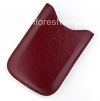 Photo 5 — جيب الحقيبة الجلدية الأصلي حالة جيب جلدية للبلاك بيري 9000 Bold, الأحمر (الأحمر)
