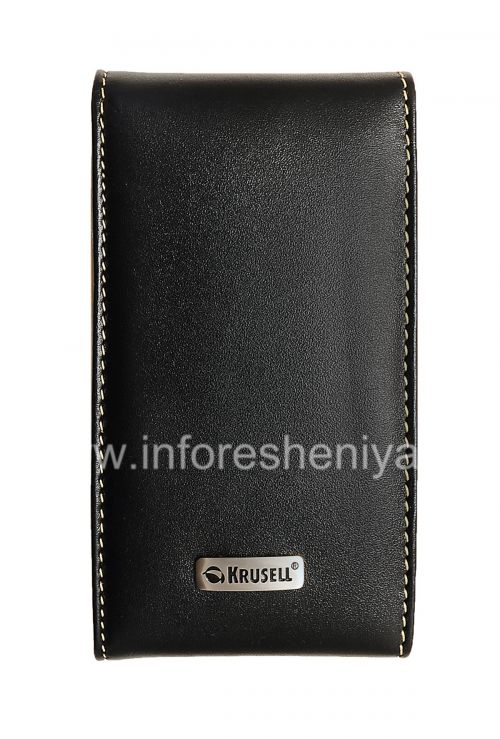 Photogallery for Signature Kulit Kasus Krusell Orbit Flex Multidapt Leather Case untuk BlackBerry 9000 Bold, Black (hitam) product