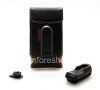 Photo 5 — Signature cuir Krusell Orbit Flex Etui en cuir Multidapt pour Bold BlackBerry 9000, Noir (Black)