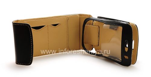 Photogallery for Signature Kulit Kasus Krusell Orbit Flex Multidapt Leather Case untuk BlackBerry 9000 Bold, Black (hitam) product