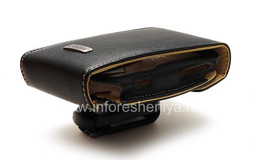 Photogallery for Signature Kulit Kasus Krusell Orbit Flex Multidapt Leather Case untuk BlackBerry 9000 Bold, Black (hitam) product