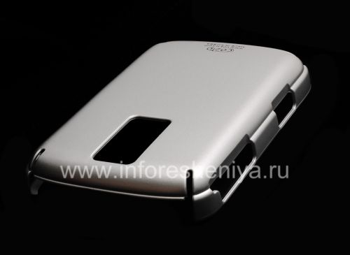 Photogallery for ফার্ম প্লাস্টিক কভার, BlackBerry 9000 Bold জন্য Slim উপর Cozip স্ন্যাপ আবরণ, রূপা product
