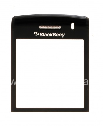 La pantalla de cristal original con un clip de metal y el altavoz de malla para BlackBerry 9100/9105 Pearl 3G