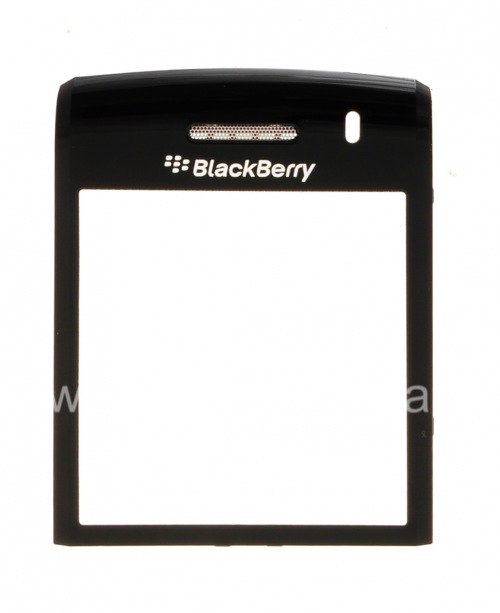 Photogallery for La pantalla de cristal original con un clip de metal y el altavoz de malla para BlackBerry 9100/9105 Pearl 3G, Negro product
