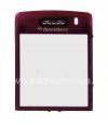Photo 1 — The original glass screen with a metal clip and mesh speaker for BlackBerry 9100/9105 Pearl 3G, Purple