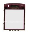 Photo 2 — The original glass screen with a metal clip and mesh speaker for BlackBerry 9100/9105 Pearl 3G, Purple