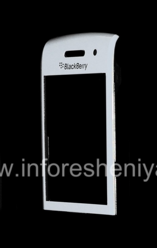 Photogallery for La pantalla de cristal original con un clip de metal y el altavoz de malla para BlackBerry 9100/9105 Pearl 3G, Color blanco product