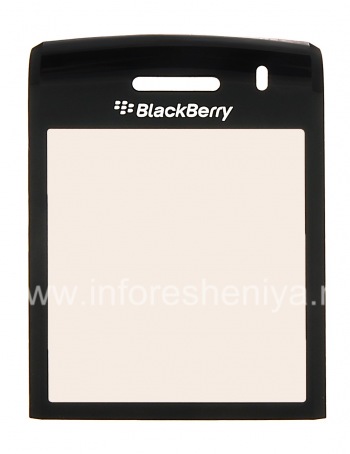 Original glass on the screen without metal mounts and speaker grilles for BlackBerry 9100 / 9105 Pearl 3G