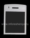 Photo 2 — Kaca asli pada layar tanpa mesh logam dan memperbaiki speaker untuk BlackBerry 9100 / 9105 Pearl 3G, putih