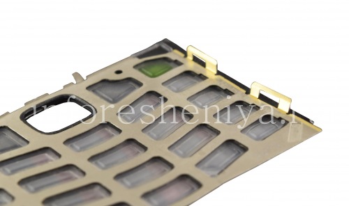 Photogallery for रूसी कीबोर्ड BlackBerry 9100 Pearl 3G, लाल संख्याओं के साथ काला product
