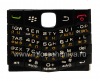 Photo 1 — Clavier russe BlackBerry 9100 Pearl 3G, Noir avec des chiffres blancs