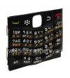 Photo 3 — রাশিয়ান কীবোর্ড BlackBerry 9100 Pearl 3G, সাদা সংখ্যা সহ কালো